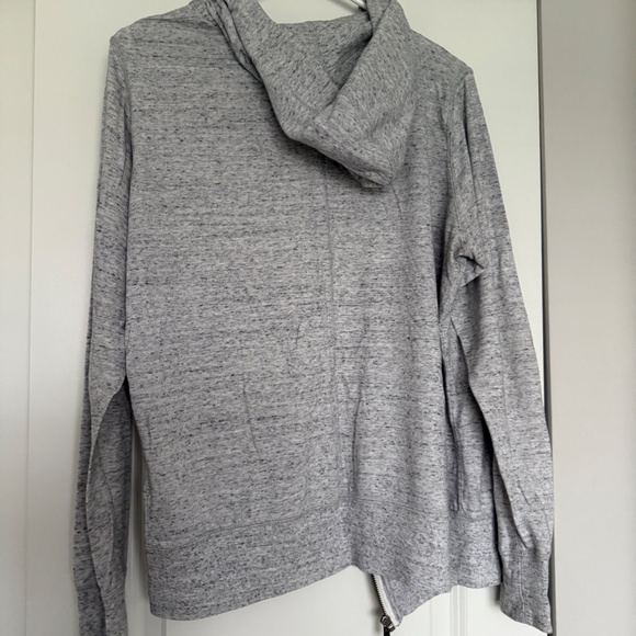 Gray Nike Zip Up Sweatshirt - Size XL - Picture 4 of 4